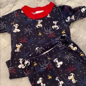 Hanna Andersson short john pajamas